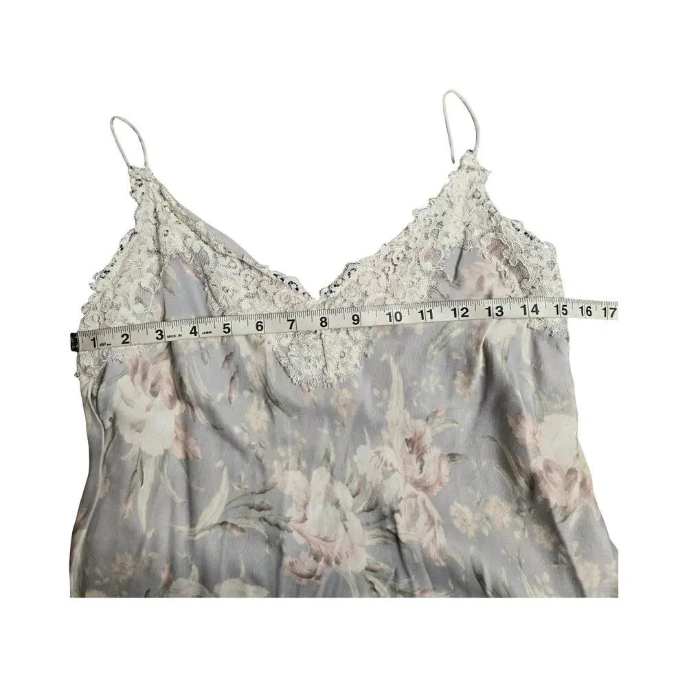 Zimmermann‎ Lace-Trimmed Midi Floral Dress Size: XS/S